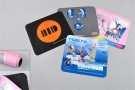Microfiber musematte med logo/foto trykk thumbnail