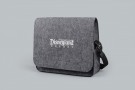 Messenger bag filt RPET med logo trykk   thumbnail
