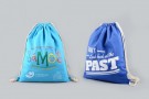 Gymbag av bomull canvas med logo trykk thumbnail