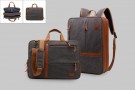Canvas Laptop - bag/sekk med logo  thumbnail